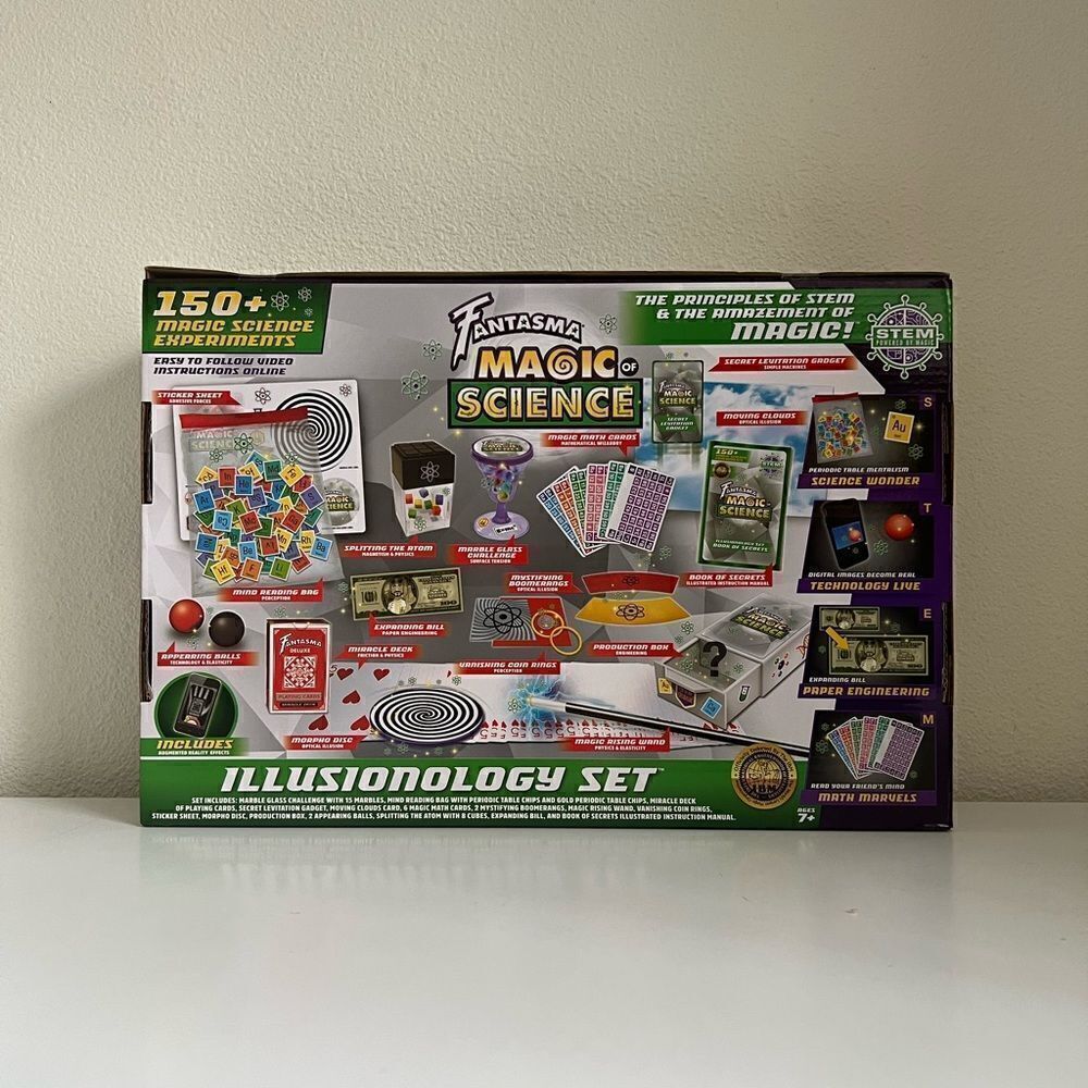 Fantasma Magic of Science Illusionology STEM Based Magic Set - Over 150 Science